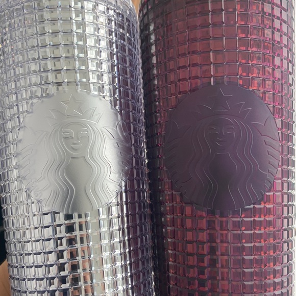 Limited Edition Starbucks 2020 Grid Tumblers Xmas - Picture 2 of 4